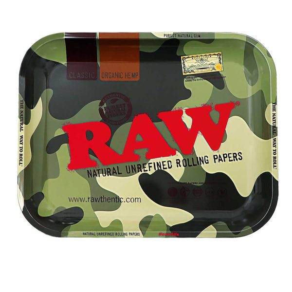 RAW Camo Army Metalen Rolling Tray - Large