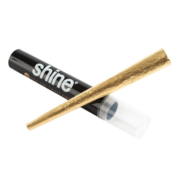 Shine 24K – King Size Gold Cone
