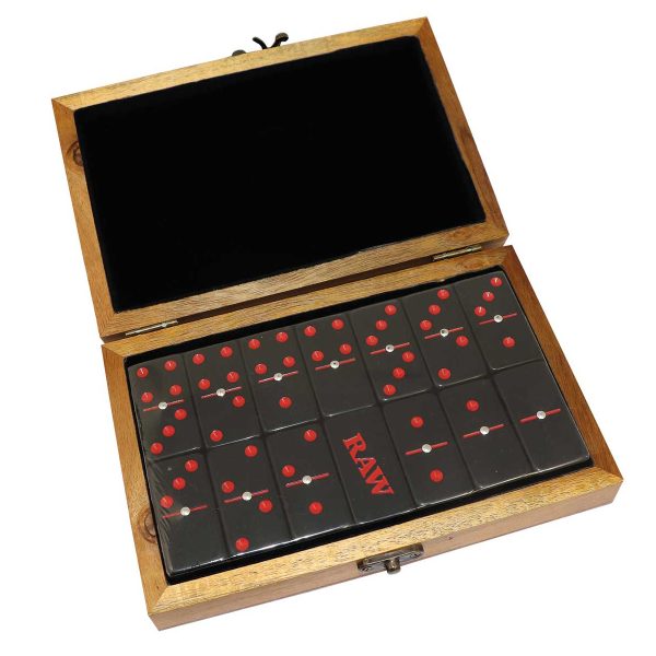 RAW Double Six Dominoes Open Doos