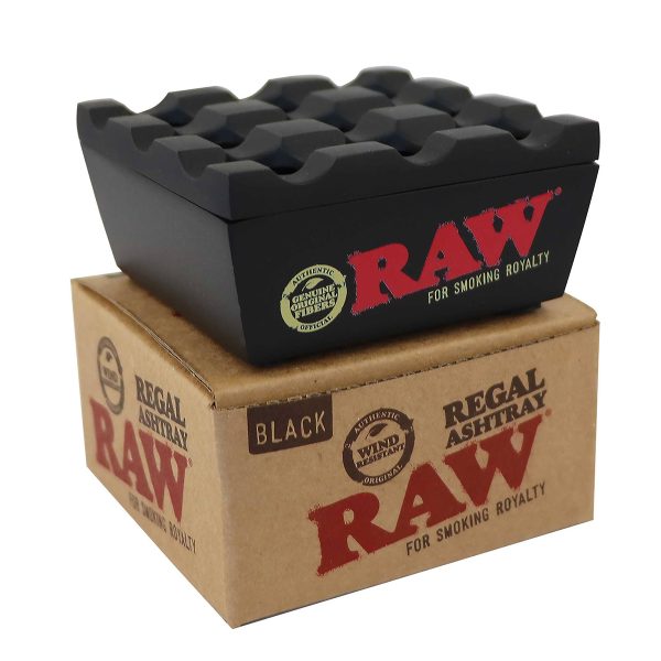 RAW Metal Regal Ashtray Windproof Doos