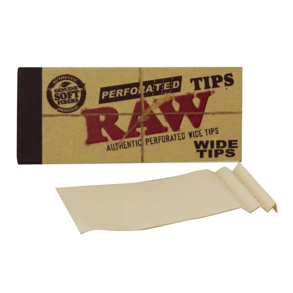 RAW Perforated Wide Filter Tips