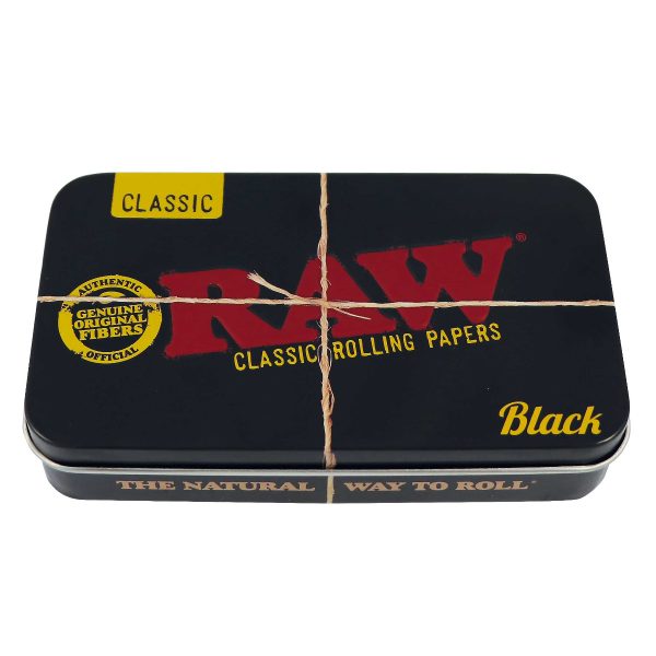 RAW Black Metalen Blik Dicht