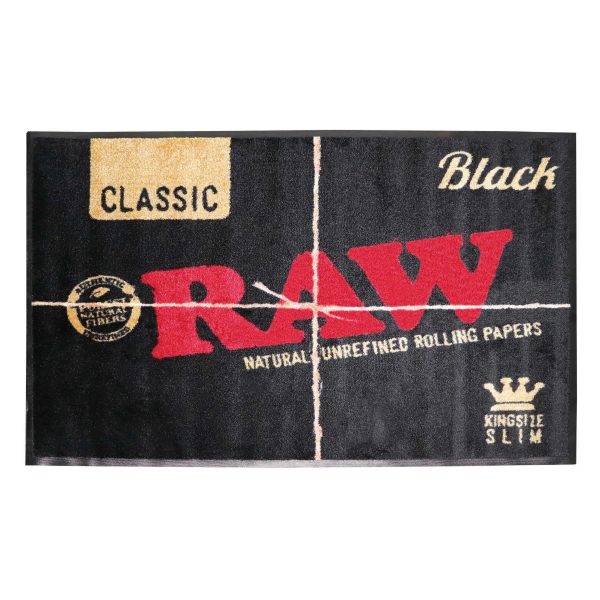 RAW Black Vloermat (120x80cm)