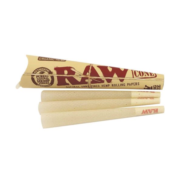 RAW Cones Organic King Size – 3 Pack