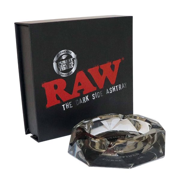 RAW Darkside Glazen Asbak Doos