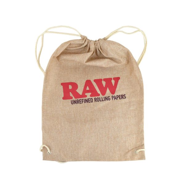RAW Drawstring Bag Tan