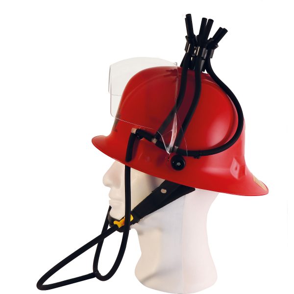 RAW Fireblazer Cone Helm – 6 Joints Zijkant