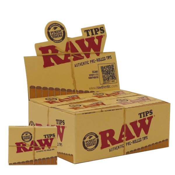 RAW Pre-Rolled Filtertips Doos
