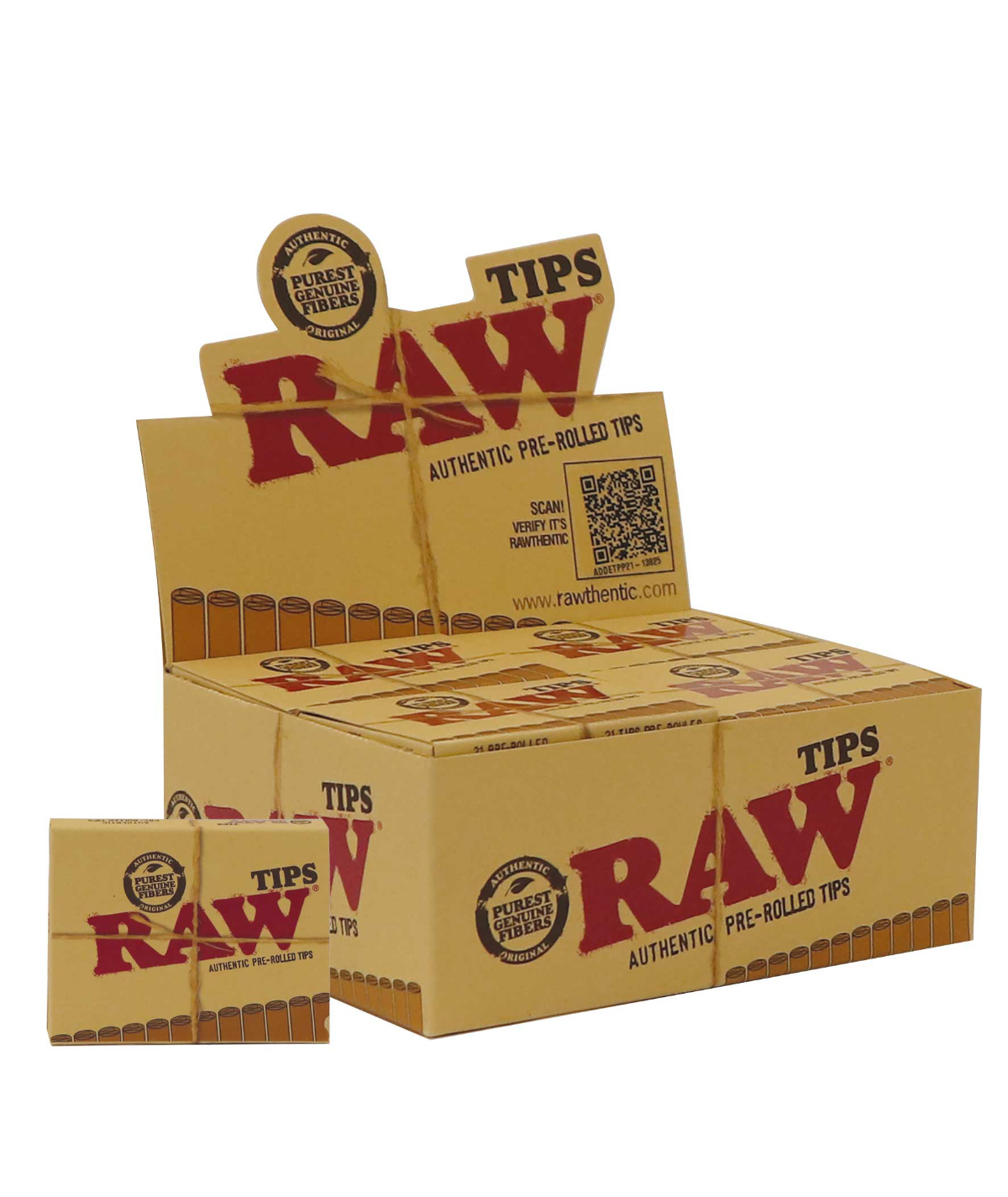 RAW Pre-Rolled Filtertips Doos RAW Pre-Rolled Filtertips Doos