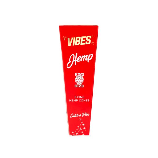 VIBES Cones Hemp King Size Doos