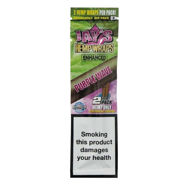Juicy Jays Hemp Wraps Purple Wave