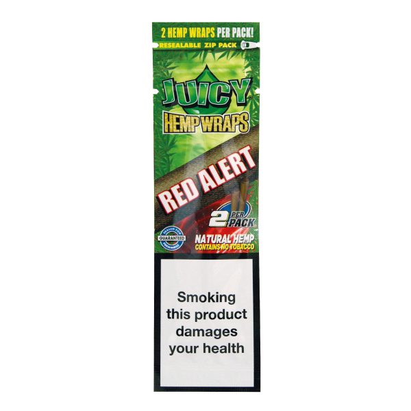Juicy Jays Hemp Wraps Red Alert
