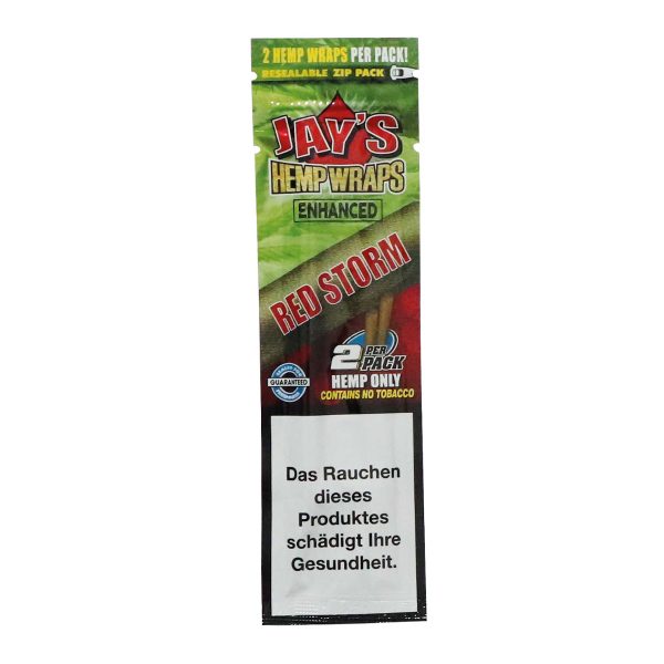 Juicy Jays Hemp Wraps Red Storm